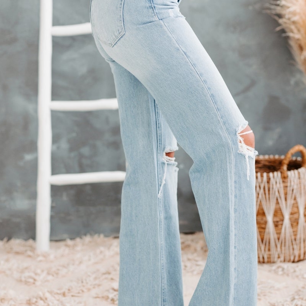 Vervet, 90's distressed high waist jeans